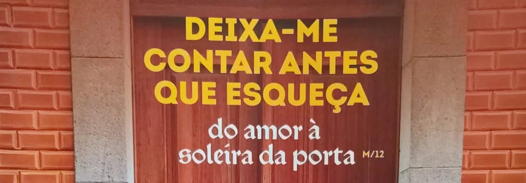 Deixa-me Contar Antes Que Esqueça: do amor à soleira da porta 1 destaque 1